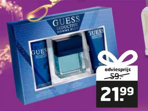 gratis guess tas bij parfum